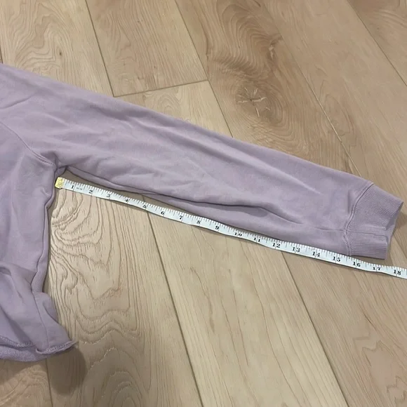 Yoga Jeans Active Cropped Henley Sweatshirt, sz M - Picture 10 of 10